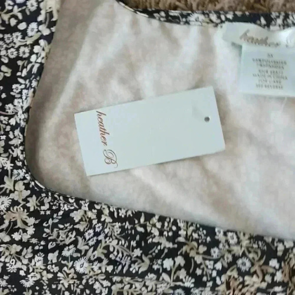 Heather B 3X 3 Quarter Length Sleeved Women's Floral Print Dress - Picture 2 of 3